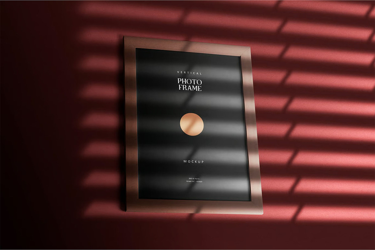 Frame mockup, an Advertising Mockup by megostudi0 (Photo 3 of 6)