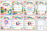 Time Awareness Workbook, a Stationery Template by Designmela01 (Thumbnail 2 of 4)
