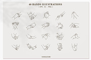 Couple Hands Set Collection #2, an Illustration by Hanazumi (Thumbnail 4 of 5)