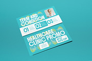 Healthcare Clinic Promo Voucher, a Card Template by graphicook (Thumbnail 2 of 3)