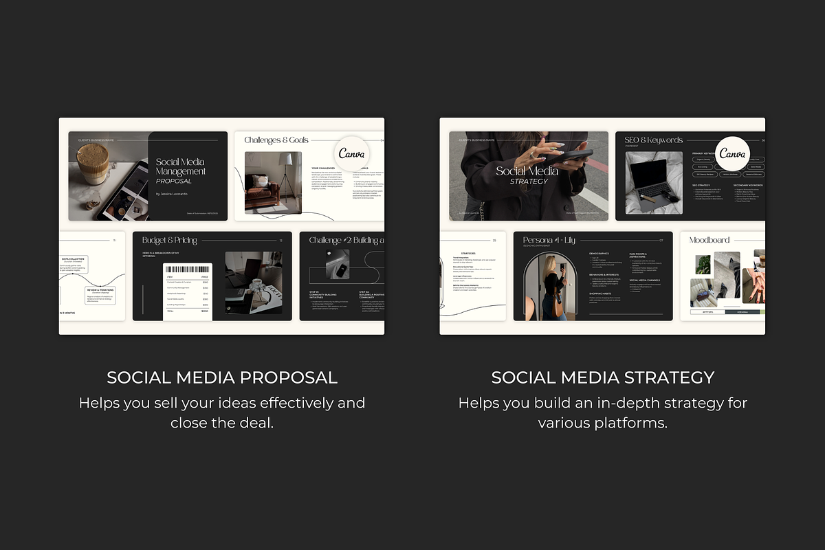 Social Media Managers Document Kit, a Marketing Template by Meraki Templates (Photo 6 of 9)