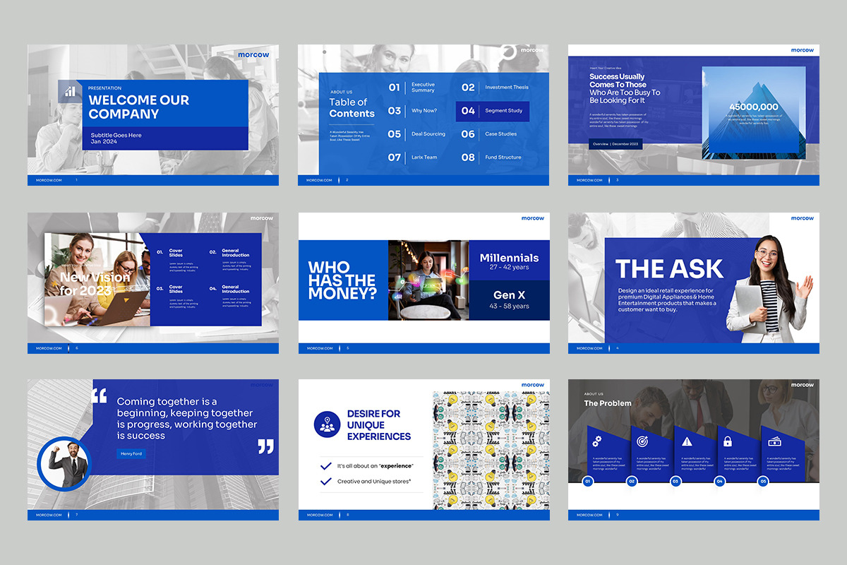 Morcow PowerPoint Presentation, a Presentation Template by Stock Shape (Photo 4 of 4)