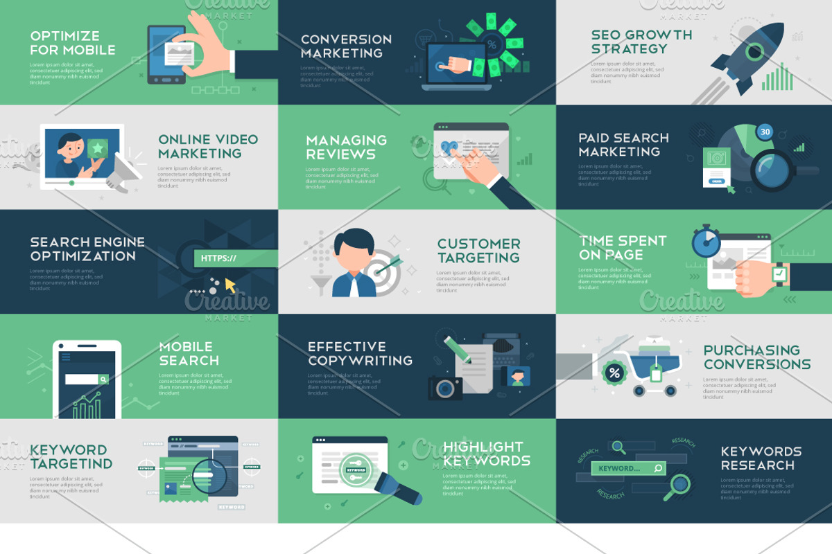 SEO Marketing Banners, a Templates & Theme by Rassko