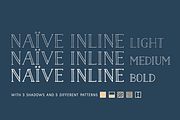 Naive Inline Font Collection, a Serif Font by S&C Type (Thumbnail 2 of 10)