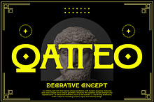 Qatteo - Serif Font