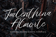 Falenthina Almirte, a Handwritten Font by HaKi Studio (Thumbnail 1 of 6)