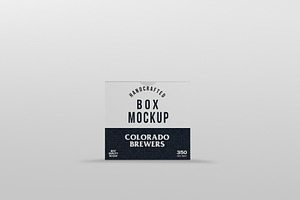 Box Mockup Square