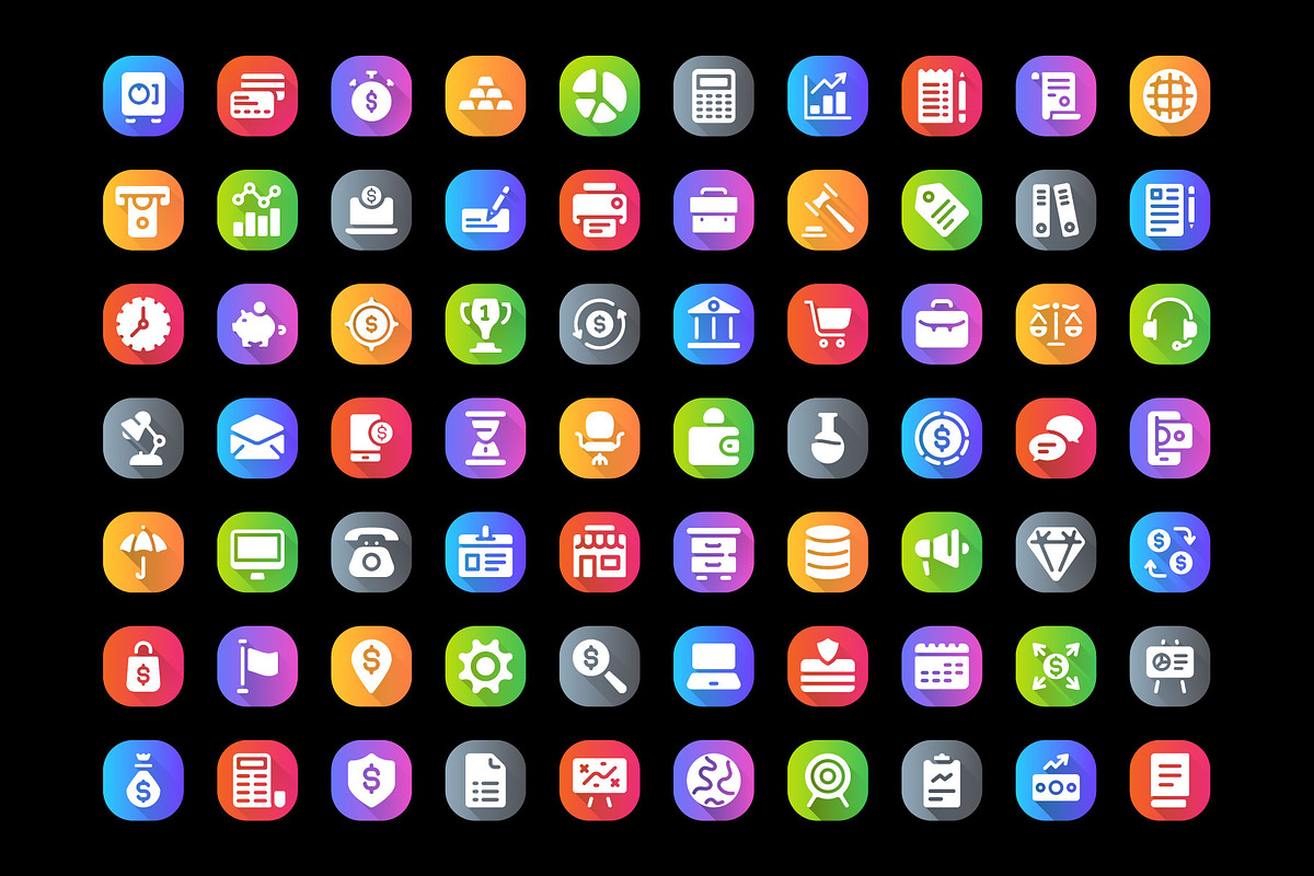 Business & Finance, an Outline Icon by vectorstank (Photo 7 of 8)