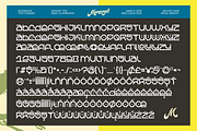 Fancro Mono - Ancient Display Font, a Sans Serif Font by MooneseyeType (Thumbnail 2 of 10)