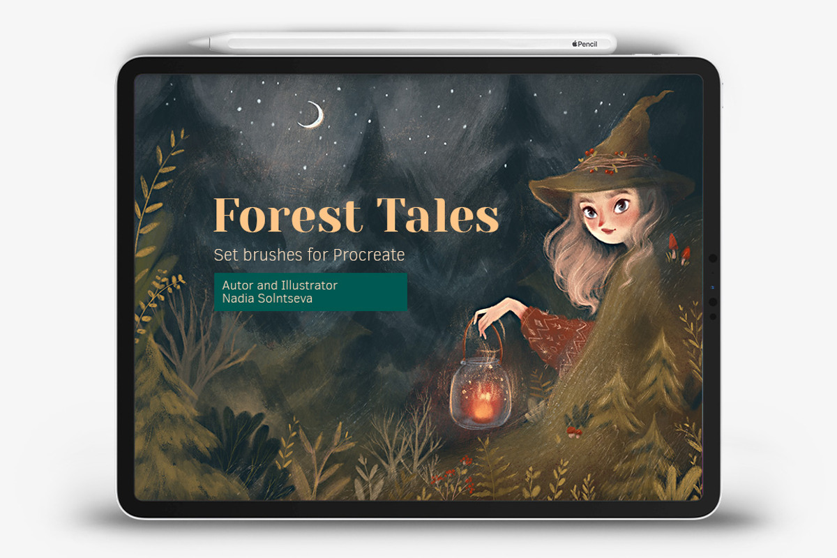Texture brushes for Procreate, a Brush Add-On by BocadebraShop (Photo 1 of 6)