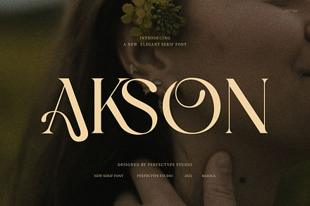 Akson Elegant Serif Font