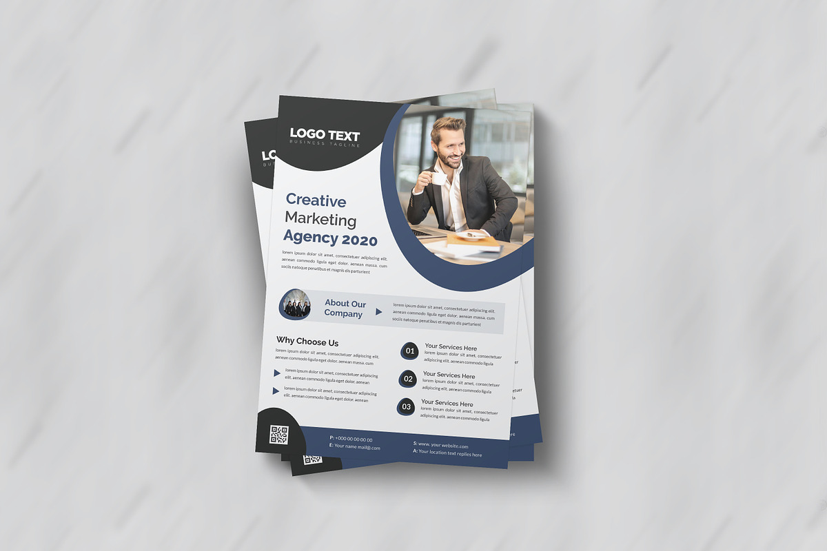 Corporate Business Flyers Bundle, a Flyer Template by MRI STUDIO (Photo 11 of 12)