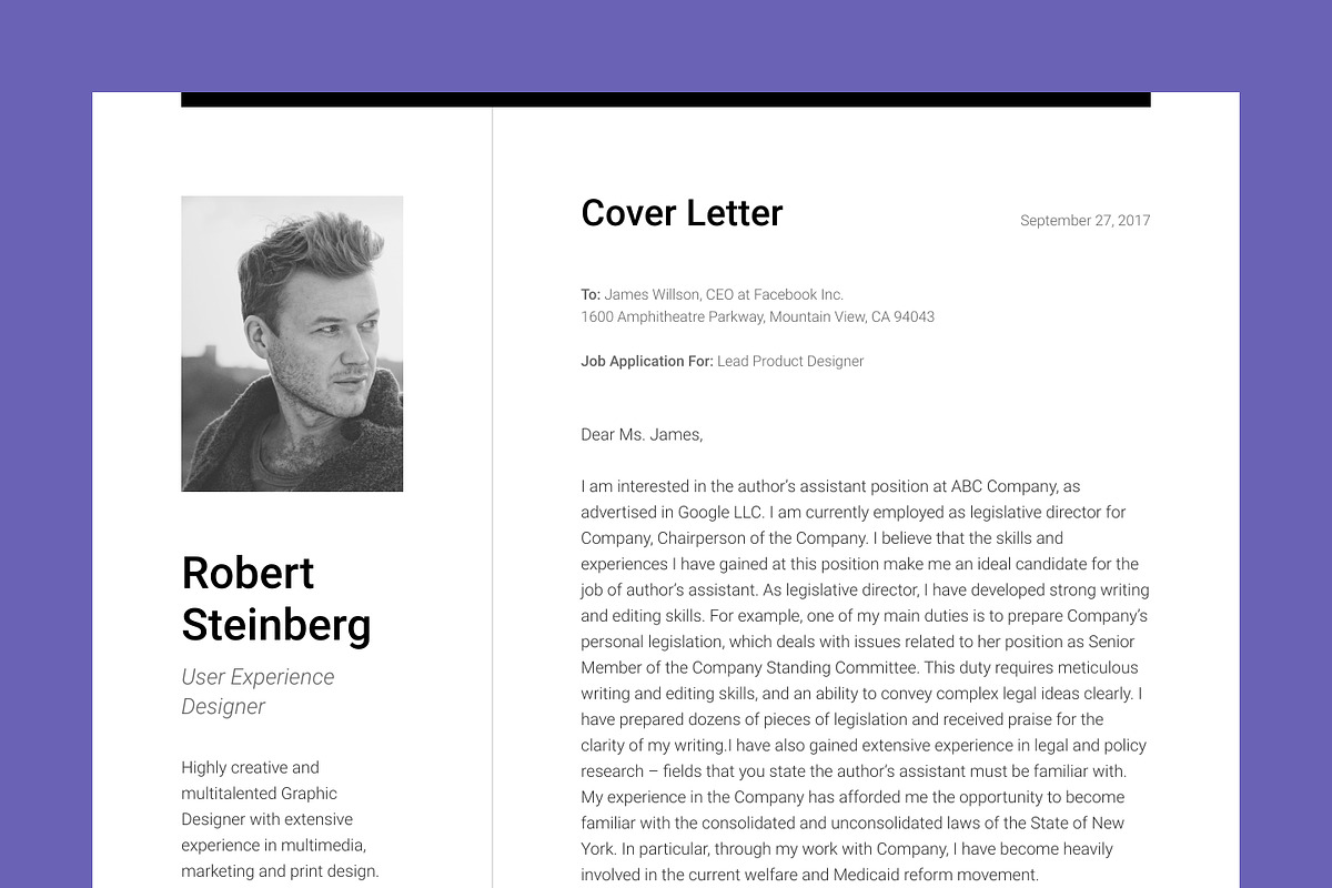 Professional Resume Set 1 Vertical, a Resume Template by DEFNST (Photo 4 of 9)