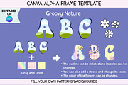 Groovy Nature - Canva Alpha Template, a Templates & Theme by Adalin Shop (Thumbnail 1 of 5)