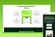 Apura: Mobile App Figma Template, a Landing Page Template by Flow Samurai Templates (Thumbnail 8 of 12)