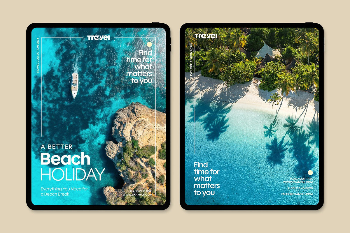 Digital Travel Agency Brochure, a Brochure Template by BrandPacks (Photo 4 of 5)