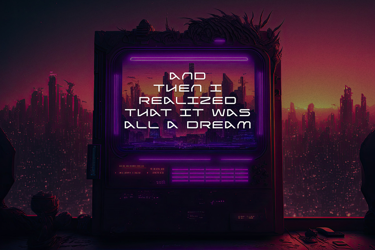 Stardock - Futuristic Typeface, a Sans Serif Font by HipFonts (Photo 8 of 8)