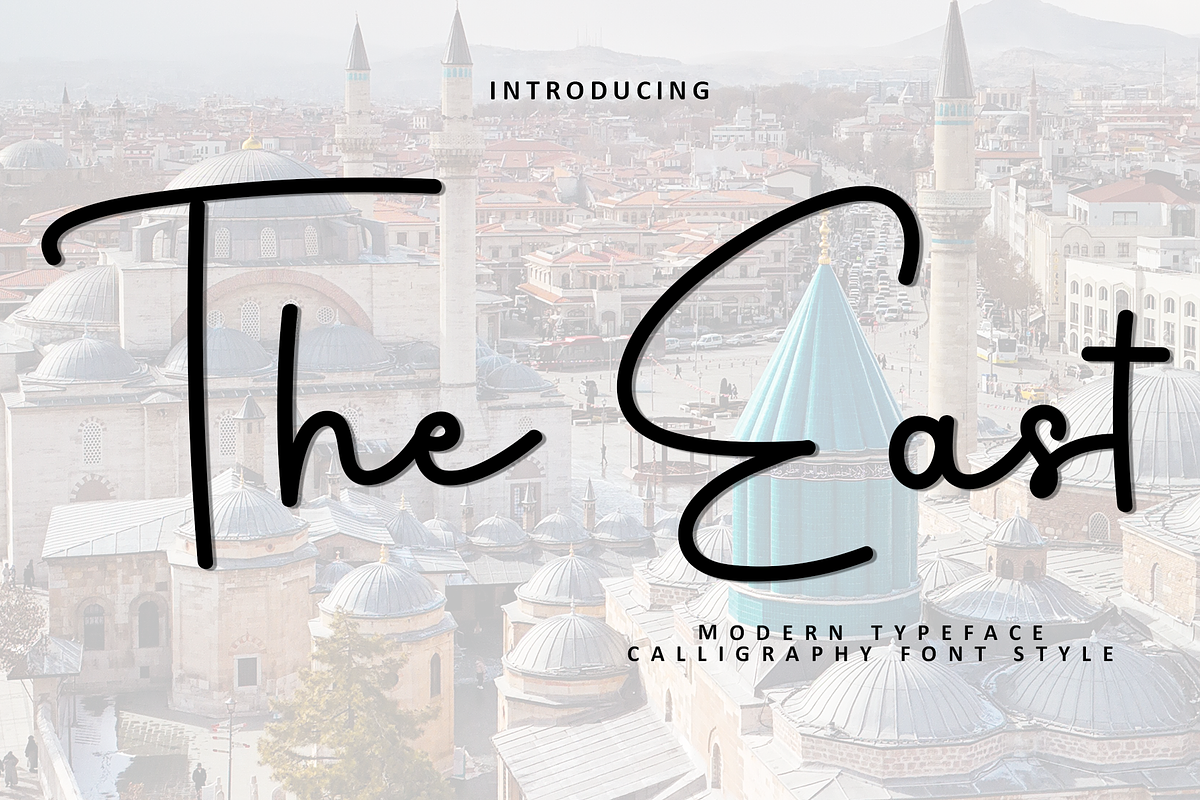 The East, a Handwritten Font by InermediaSTUDIO (Photo 1 of 8)