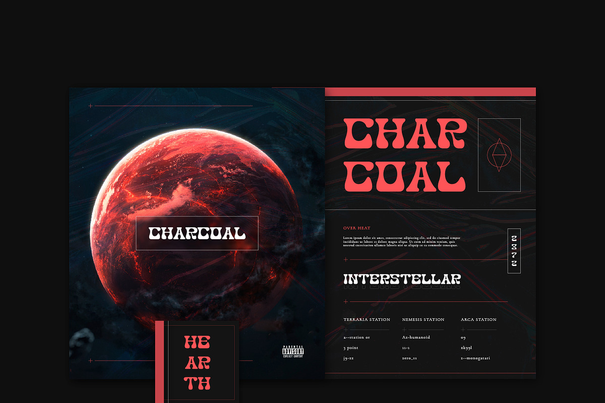Cosmos Display Typeface, a Serif Font by infernostudio3
