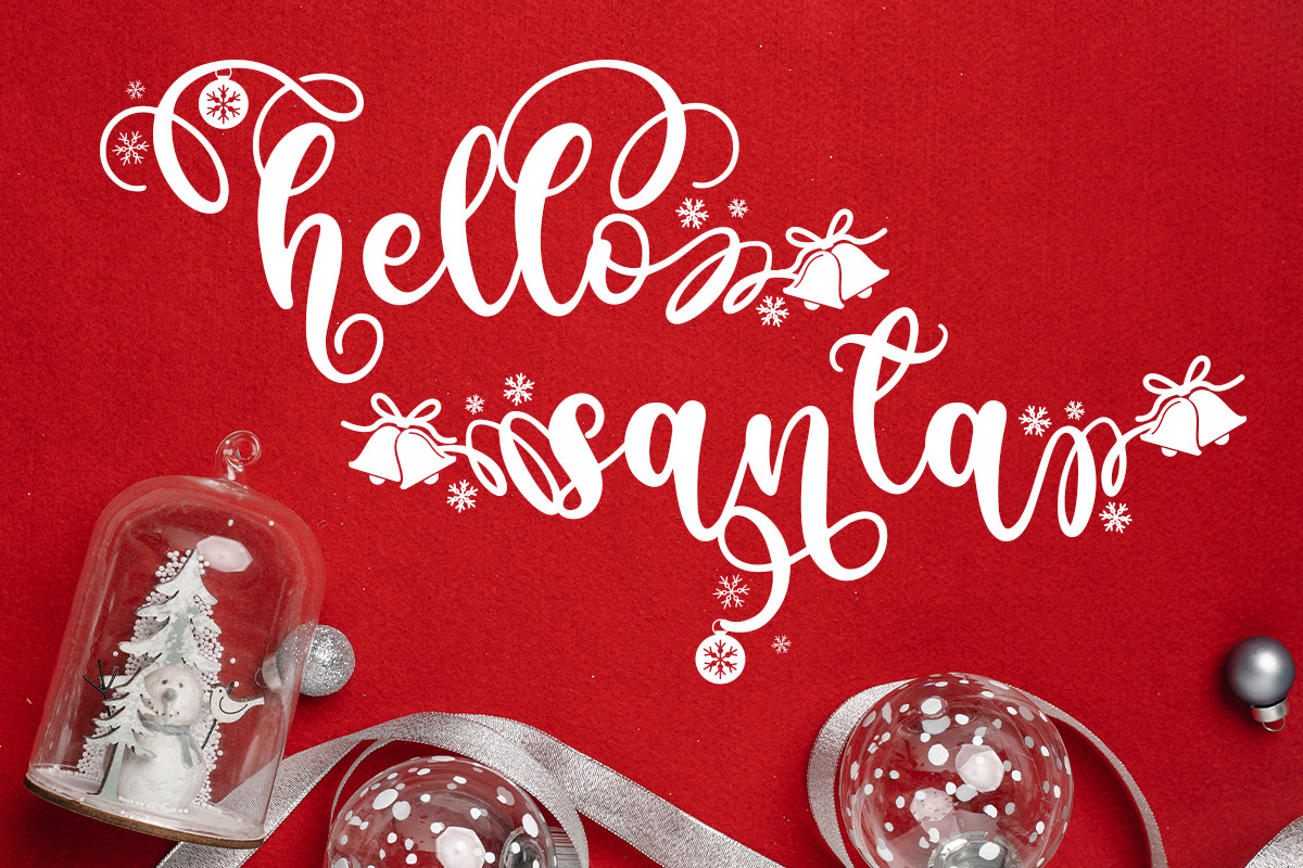 Ho ho ho December, a Script Font by Barra & Beryl Co. (Photo 2 of 8)