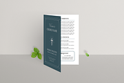 Church Bulletin | Canva, Word, Indd, a Brochure Template by Leaflove (Thumbnail 5 of 6)