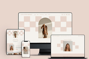 Modern Boho Squarespace 7.1 Template