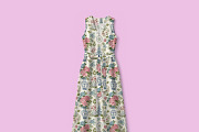 Chinoiserie Floral Seamless Pattern, a Pattern Graphic by elif (Thumbnail 8 of 9)