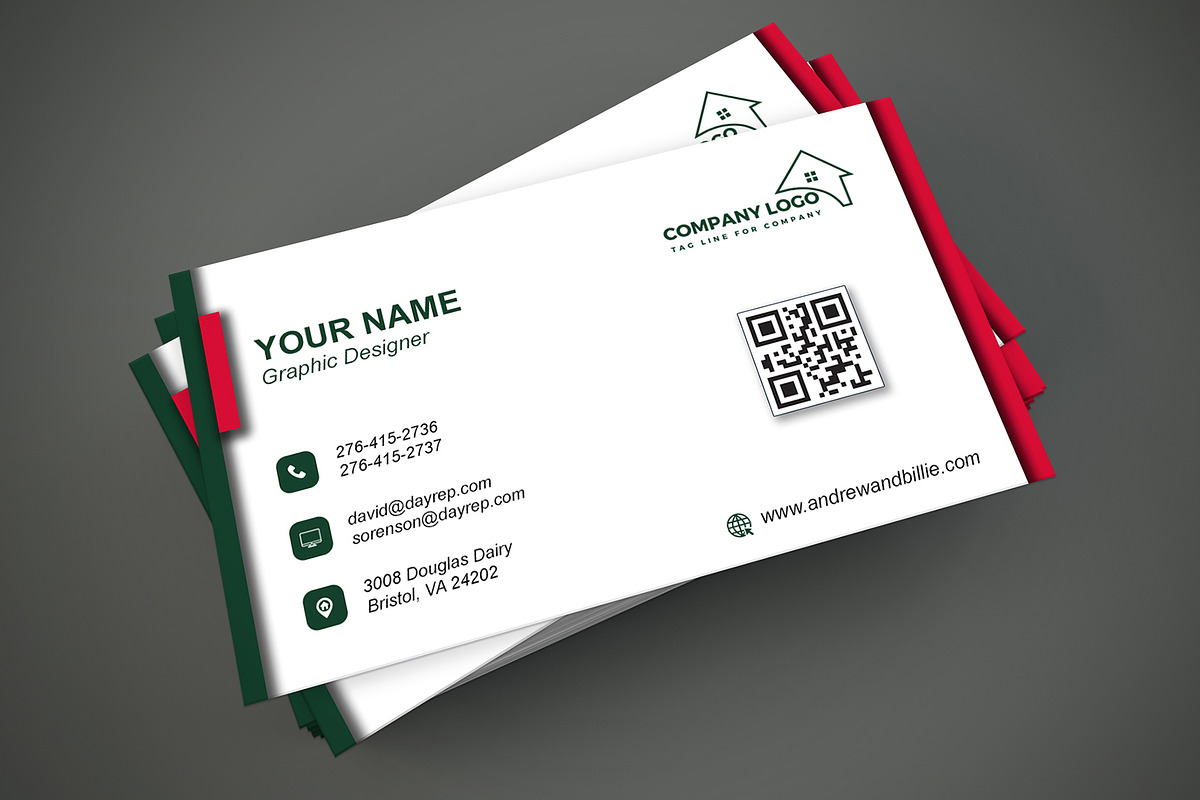 Modern Digital Business Card preview 5