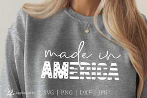 Made In America, 4th Of July SVG