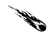 Fire Meteor Comet Silhouette Bundle, an Illustration by Designs_River (Thumbnail 20 of 51)