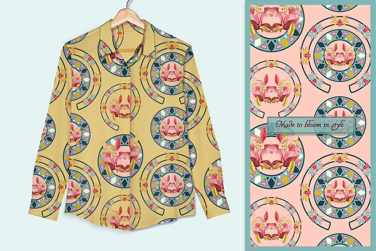 Royal Medallion Prints & Patterns, a Pattern Graphic by GND ART STUDIO (Photo 6 of 8)