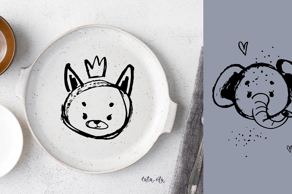 Baby animals, an Animal Illustration by tata_ota (Photo 4 of 18)