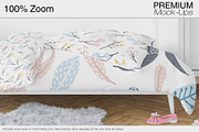 Nursery Bedding, Frame & Wall Mockup, a Household Mockup by mock-ups (Thumbnail 23 of 23)