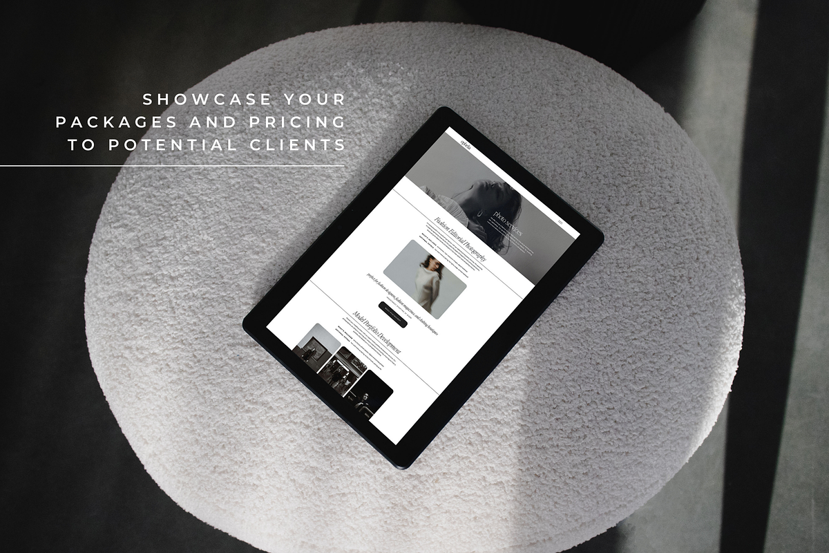 Showit Photographer Website Template, a Landing Page Template by Blush Created (Photo 11 of 11)