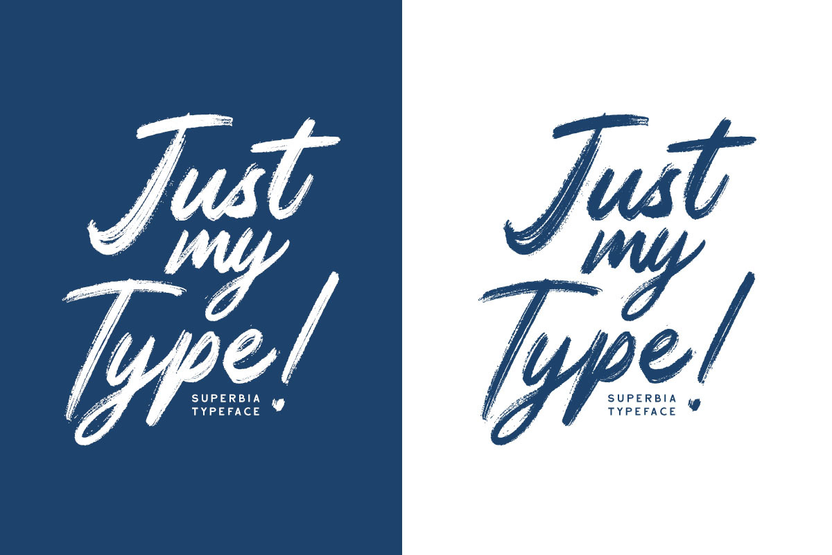 Superbia Typeface preview 3