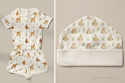 Watercolor Woodland Mom & Baby Set, an Animal Illustration by Jenteva Art (Thumbnail 11 of 14)