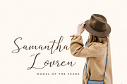 Estelle Lovely Script, a Script Font by Heinzel Std (Thumbnail 5 of 13)