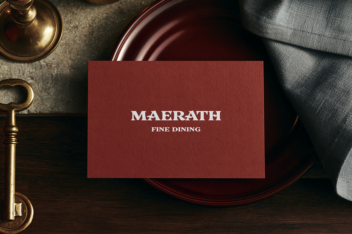 Maerath Medieval Display Font, a Handwritten Font by kavoon (Photo 3 of 12)