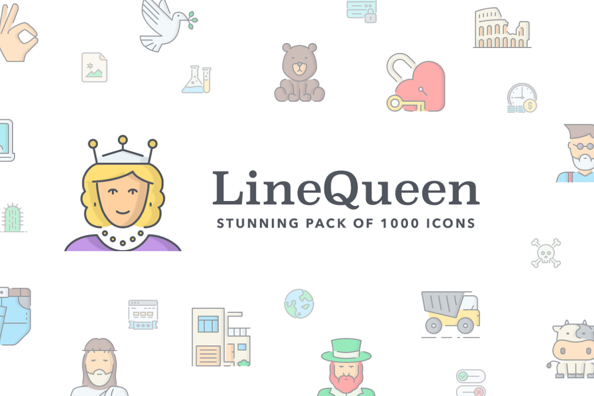 LineQueen - Christmas Collection, an Outline Icon by PixelBazaar (Photo 4 of 7)