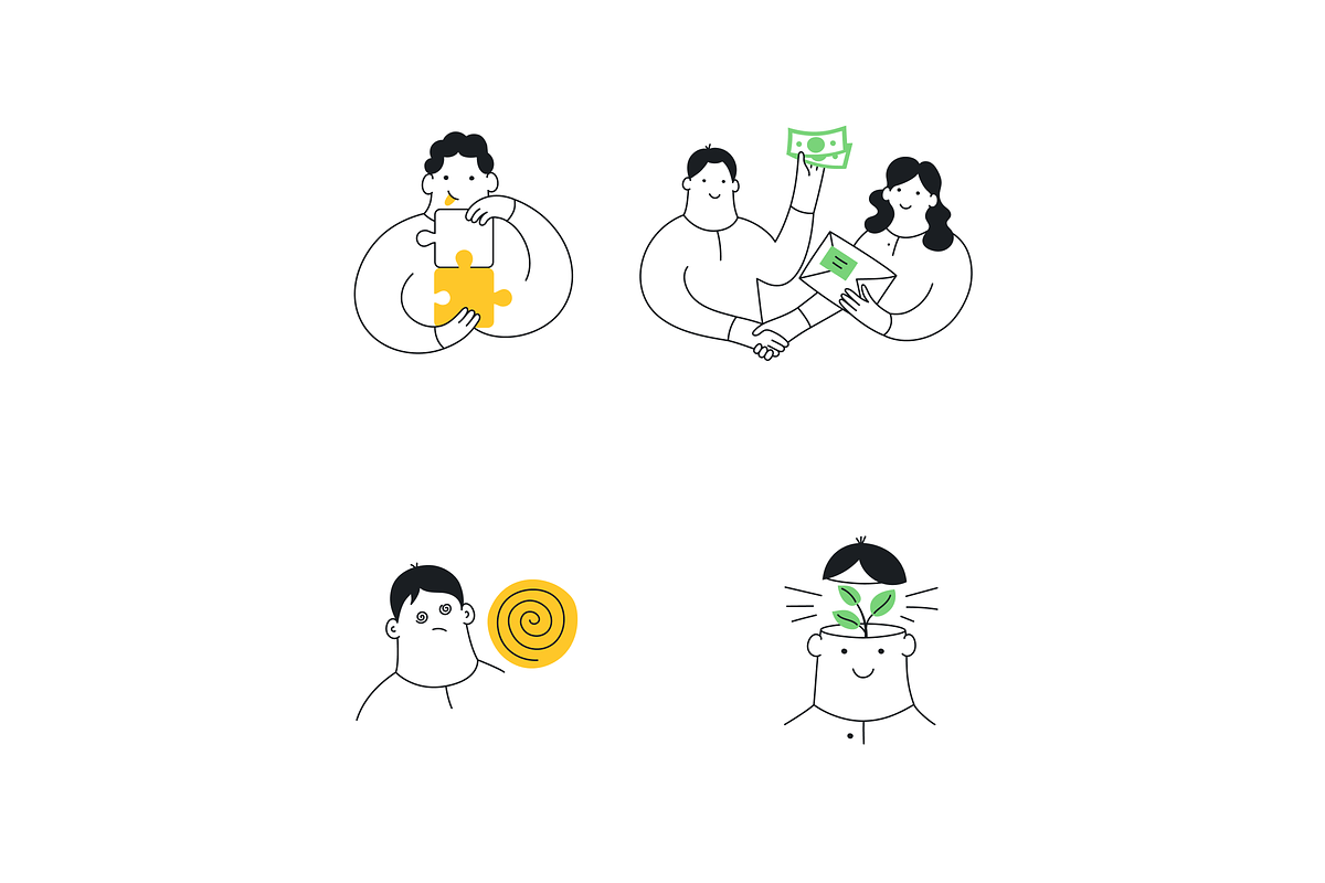 42 Minimal Business Illustrations, an Illustration by BadBrother (Photo 14 of 17)