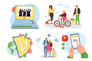 Human - Stay Safe Illustrations, a Templates & Theme by Boyko Pictures (Thumbnail 8 of 14)