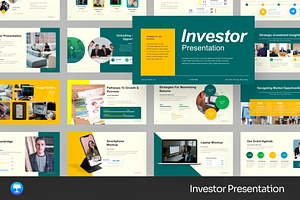 Investor Deck Keynote Templates, a Presentation Template by Fit-tee