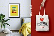 Retro cars symbols and patterns, an Object Graphic by yttadesign (Thumbnail 9 of 17)