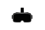 50 VR Goggles Headset Silhouette, an Illustration by yasushie (Thumbnail 47 of 51)