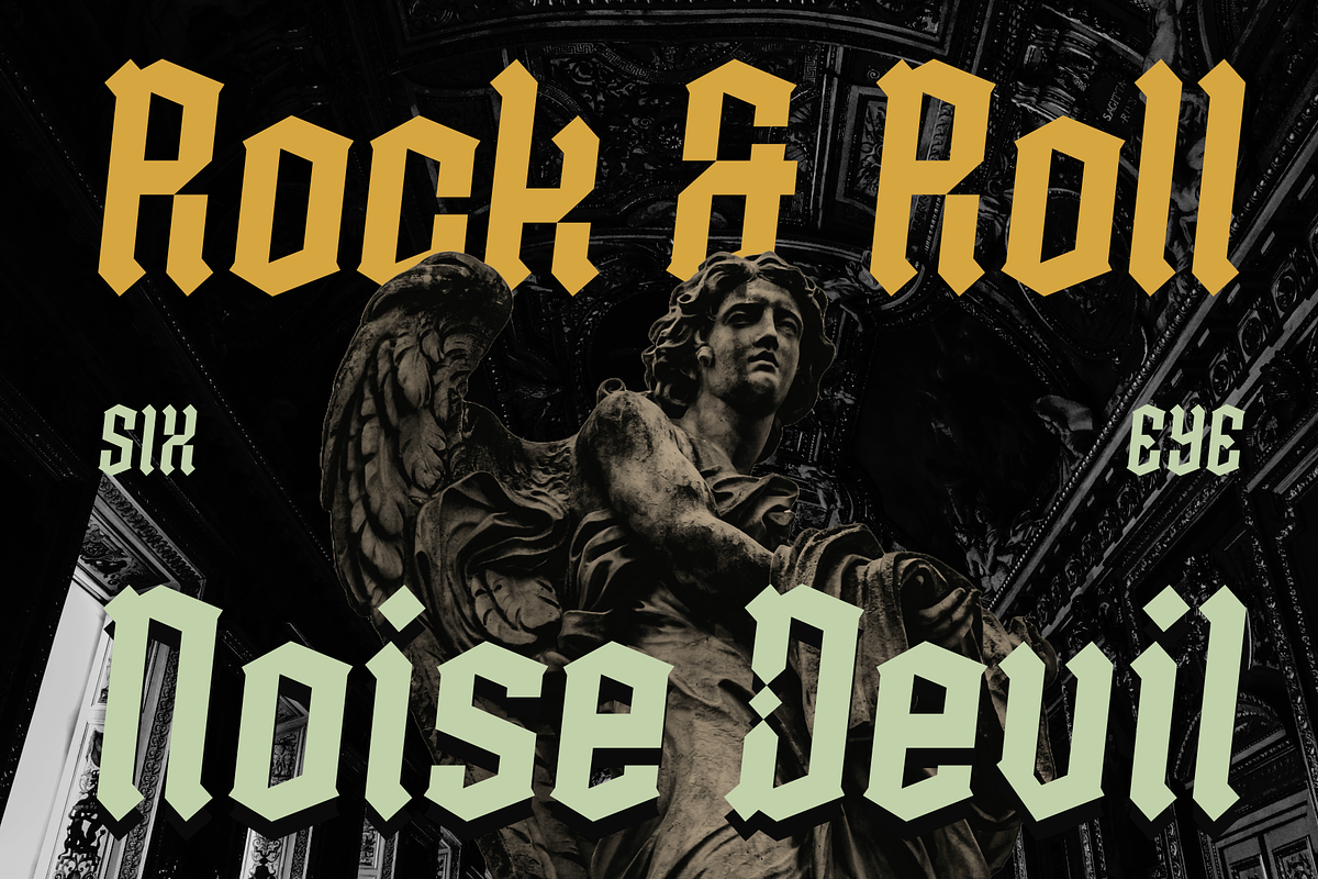 Moleta - Modern Gothic, a Blackletter Font by Marvadesign (Photo 2 of 8)