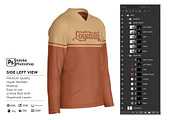 T-Shirt Neck VU L Raglan Mockup, a Shirt Mockup by Nanggroe Scripting (Thumbnail 9 of 9)