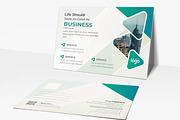 Post Card Design Template, a Card Template by ZAAS (Thumbnail 5 of 5)