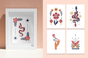 Mysterious Boho Clipart & posters, an Object Graphic by Sofico (Thumbnail 10 of 26)