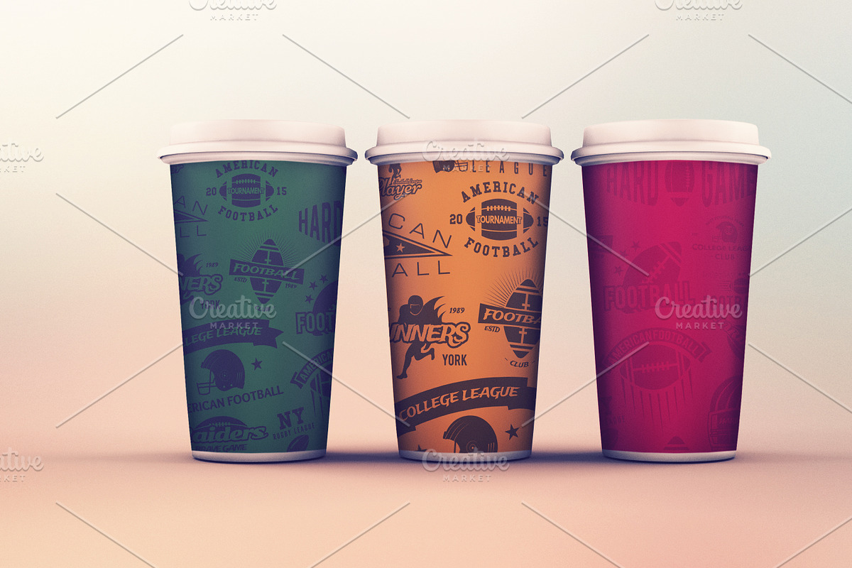 American Football Logo Badges Bundle, a Branding & Logo Template by JeksonGraphics (Photo 12 of 12)