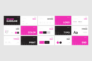 Creative brand guidelines template